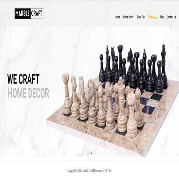 Marble Handicraft Website